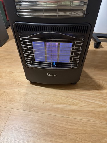Gas and electric heater with - gas,
